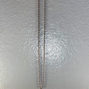 Sterling Silver Rope Chain